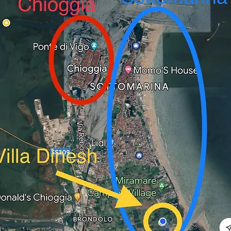 Konukevi Dinesh Sottomarina